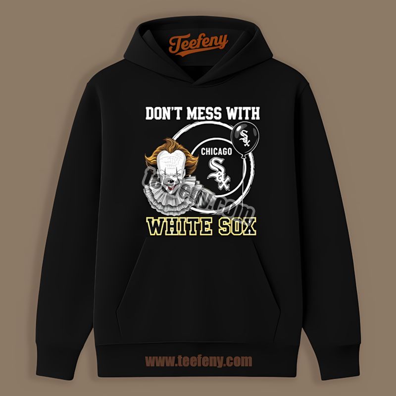 Pennywise Halloween Chicago White Sox Creepy Hoodie Pennywise Halloween Chicago White Sox Creepy Hoodie