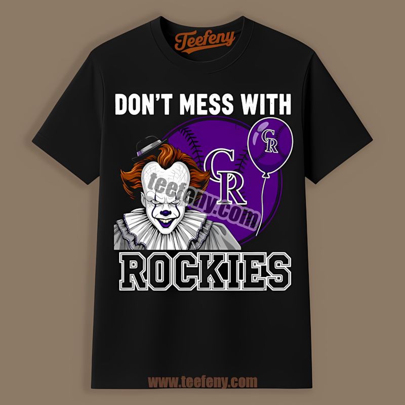 Pennywise Halloween Creeps In Colorado Rockies Graphic Shirt