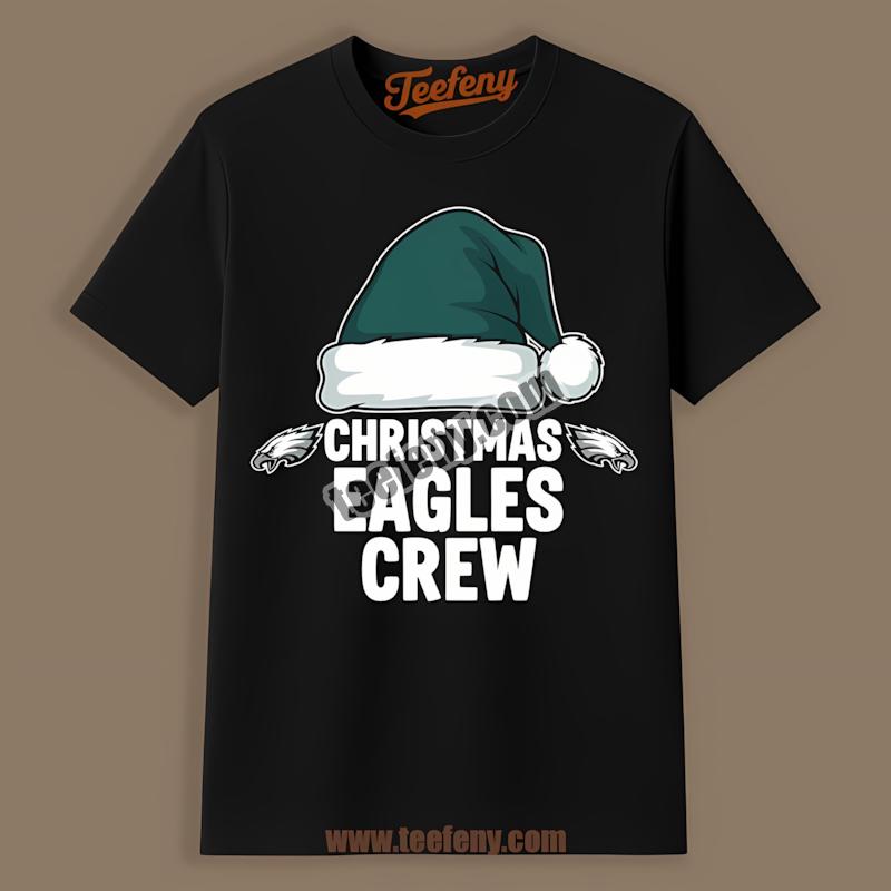 Philadelphia Eagles Christmas Crew Festive Shirt