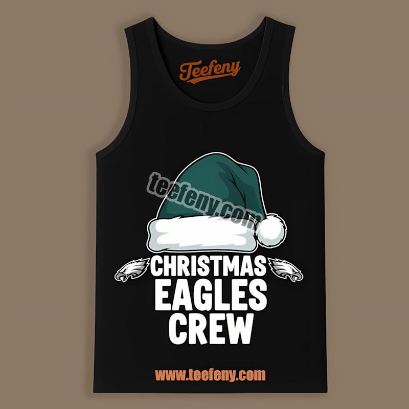 Philadelphia Eagles Christmas Crew Festive Tanktop Philadelphia Eagles Christmas Crew Festive Tanktop