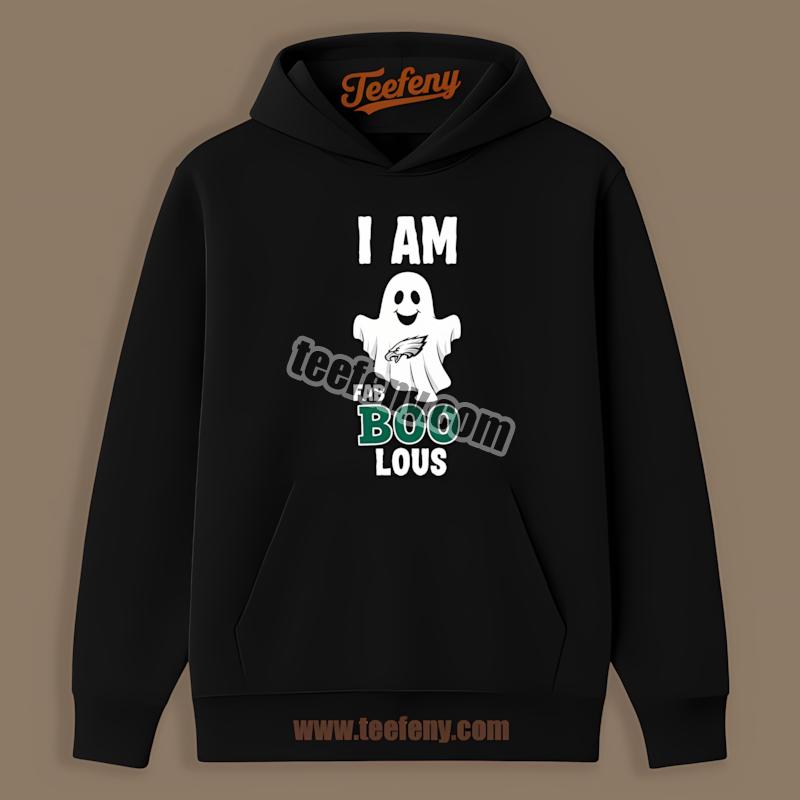 Philadelphia Eagles Fab Boo Lous Ghost Graphic Halloween Hoodie Philadelphia Eagles Fab Boo Lous Ghost Graphic Halloween Hoodie