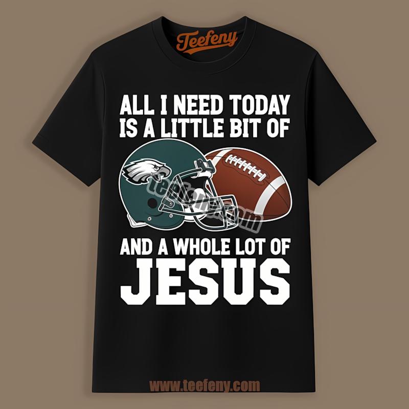 Philadelphia Eagles Faith Football And Jesus Trendy Style Shirt