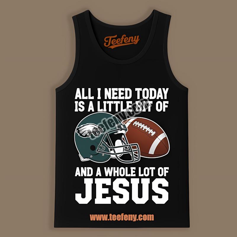 Philadelphia Eagles Faith Football And Jesus Trendy Style Tanktop Philadelphia Eagles Faith Football And Jesus Trendy Style Tanktop