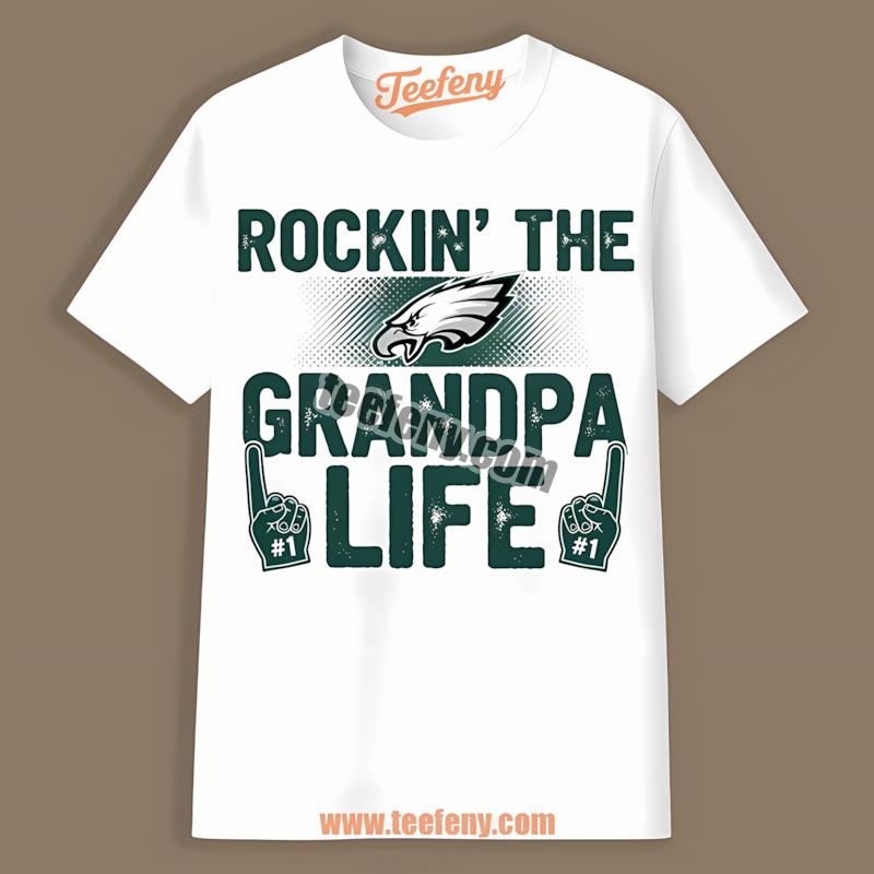 Philadelphia Eagles Grandpa Life Rockin Trendy Shirt