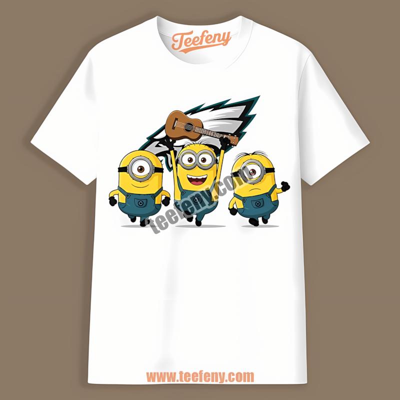 Philadelphia Eagles Minions Unite For Football Shirt