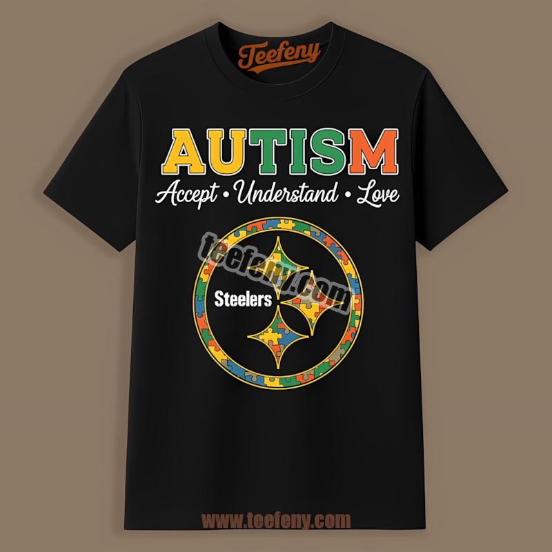 Pittsburgh Steelers Autism Awareness Retro Fan Shirt