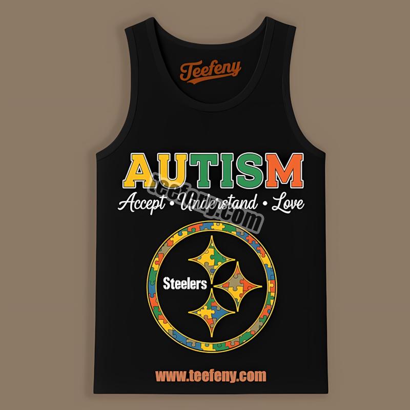 Pittsburgh STanktoplers Autism Awareness Retro Fan Shirt Pittsburgh STanktoplers Autism Awareness Retro Fan Shirt