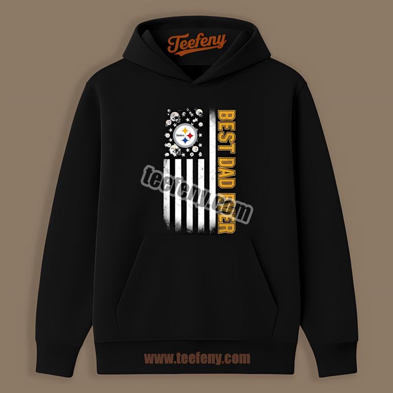Pittsburgh SHoodielers Best Dad Ever Flag Unisex Shirt Pittsburgh SHoodielers Best Dad Ever Flag Unisex Shirt