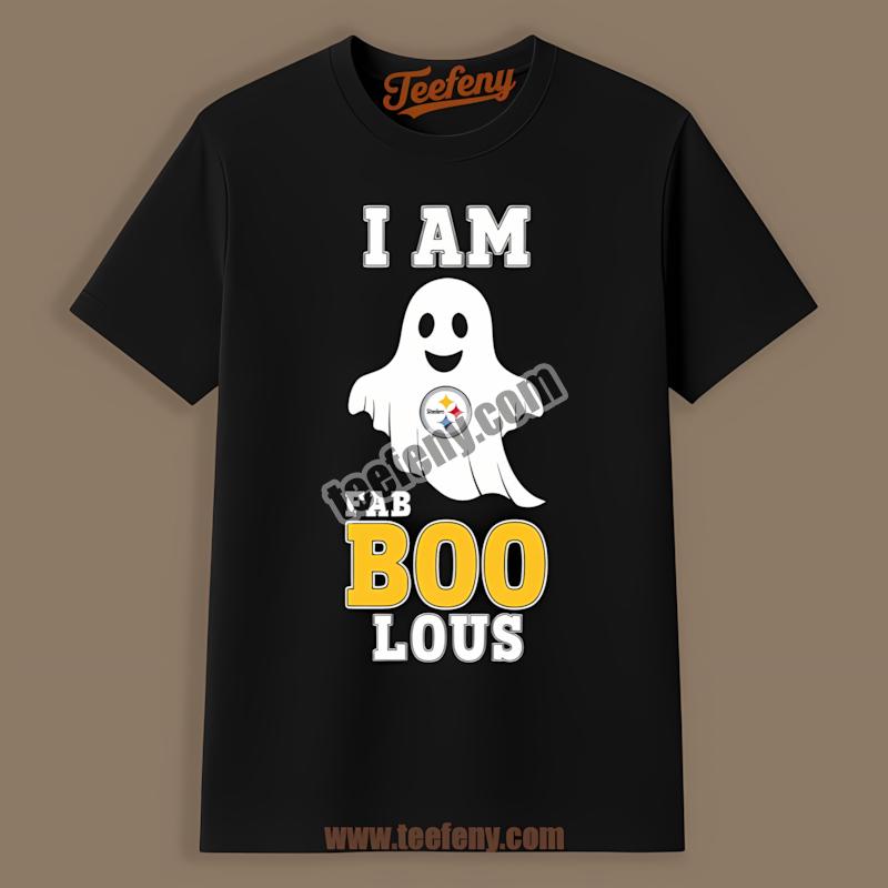 Pittsburgh Steelers Fab Boo Lous Ghost Adults Halloween Shirt