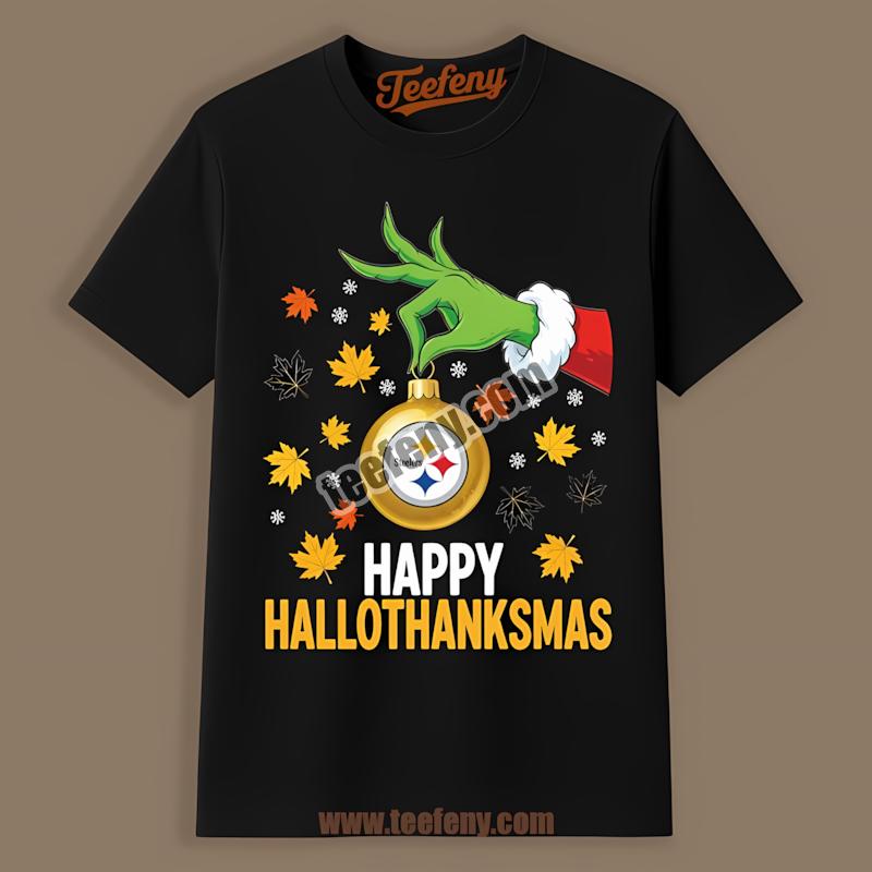 Pittsburgh Steelers Hallothanksmas Holiday Shirt