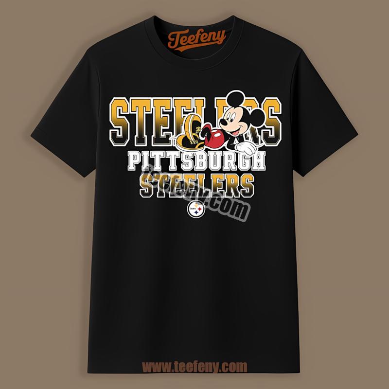 Pittsburgh Steelers Mickey Mouse Relaxed Style Shirt