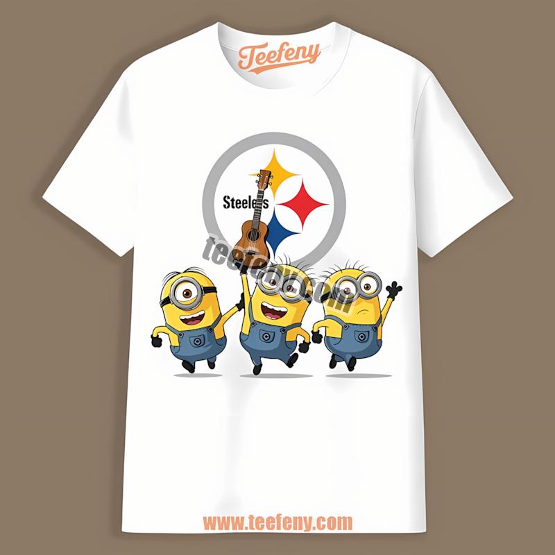 Pittsburgh Steelers Minions Fan Fun Cotton Shirt