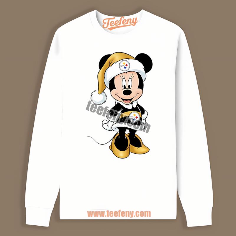 Pittsburgh SLong Sleevelers Minnie Mouse Christmas Classic Shirt Pittsburgh SLong Sleevelers Minnie Mouse Christmas Classic Shirt