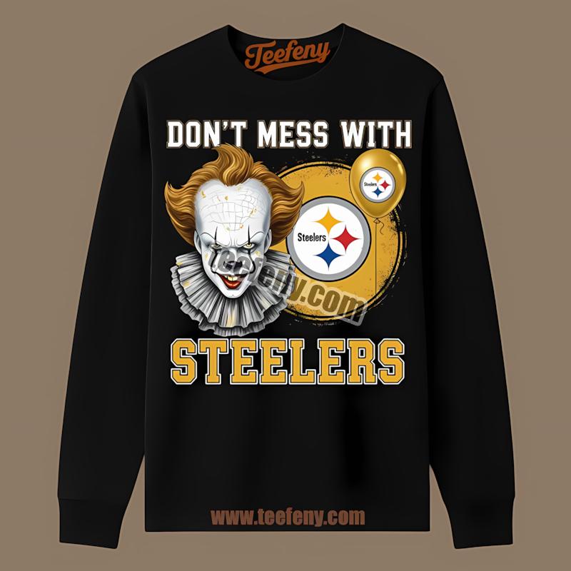 Pittsburgh SLong Sleevelers Pennywise Halloween Fear Shirt Pittsburgh SLong Sleevelers Pennywise Halloween Fear Shirt