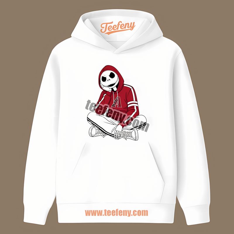 Relaxed Jack Skellington Arizona Diamondbacks Hoodie Regular Hoodie Relaxed Jack Skellington Arizona Diamondbacks Hoodie Regular Hoodie