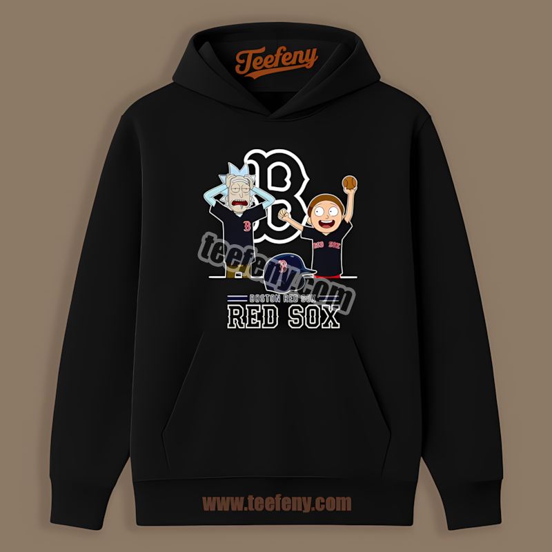 Rick And Morty Boston Red Sox Hoodie Rick And Morty Boston Red Sox Hoodie