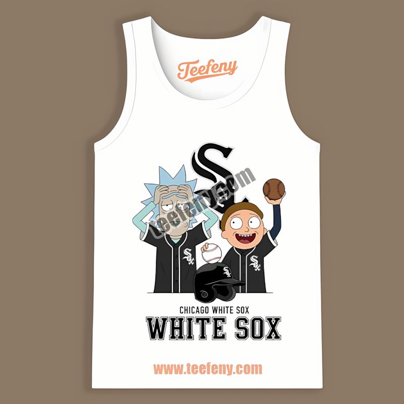 Rick And Morty Vs Chicago White Sox Graphic Tanktop Rick And Morty Vs Chicago White Sox Graphic Tanktop