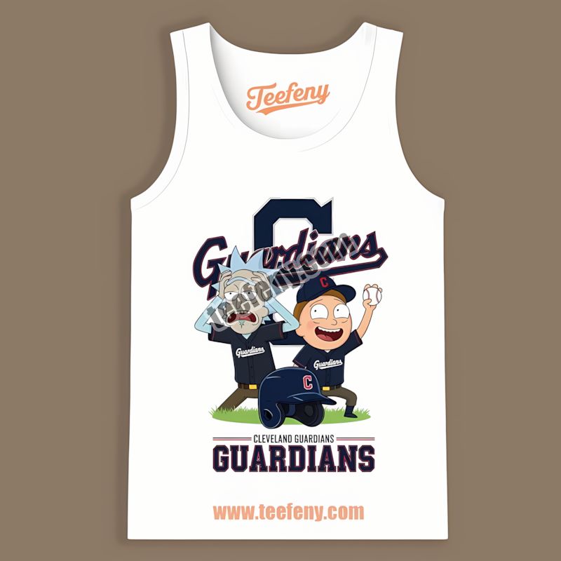 Rick And Morty Vs Cleveland Guardians Graphic Tanktop Rick And Morty Vs Cleveland Guardians Graphic Tanktop