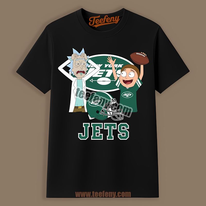 Rick And Morty Vs New York Giants Graphic Shirt