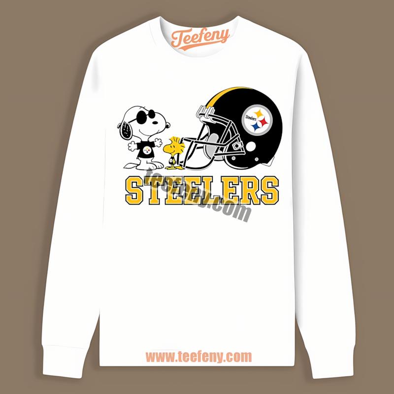 Snoopy And Helmet Vs SLong Sleevelers Woodstock Shirt Snoopy And Helmet Vs SLong Sleevelers Woodstock Shirt