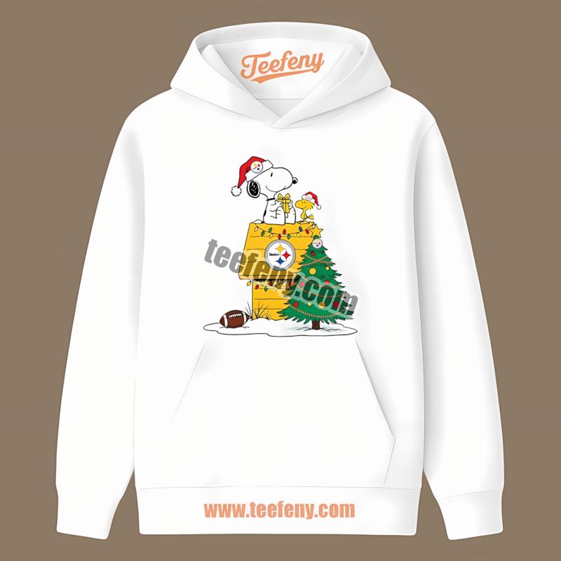 Snoopy And Woodstock Christmas Pittsburgh SHoodielers Shirt Snoopy And Woodstock Christmas Pittsburgh SHoodielers Shirt