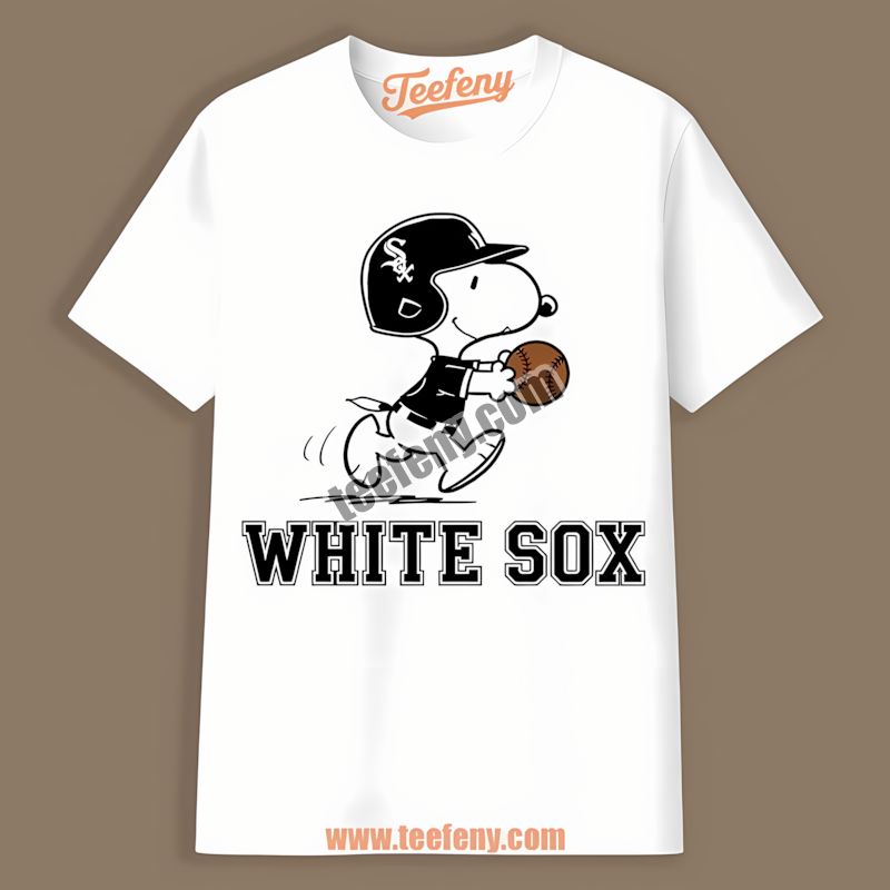 Snoopy Running In Cleveland Guardians Baseball Shirt