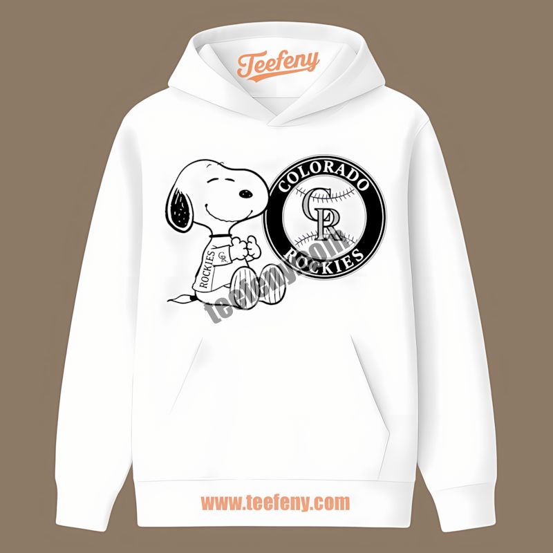 Snoopy Tattoo Colorado Rockies Logo On Arm Custom Hoodie Snoopy Tattoo Colorado Rockies Logo On Arm Custom Hoodie