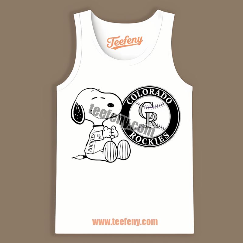 Snoopy Tattoo Colorado Rockies Logo On Arm Custom Tanktop Snoopy Tattoo Colorado Rockies Logo On Arm Custom Tanktop