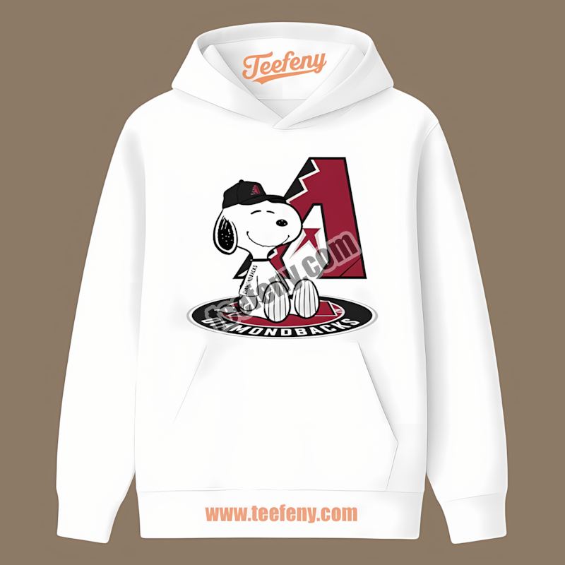 Snoopy Tattoo Logo Arm Arizona Diamondbacks Cotton Hoodie Snoopy Tattoo Logo Arm Arizona Diamondbacks Cotton Hoodie