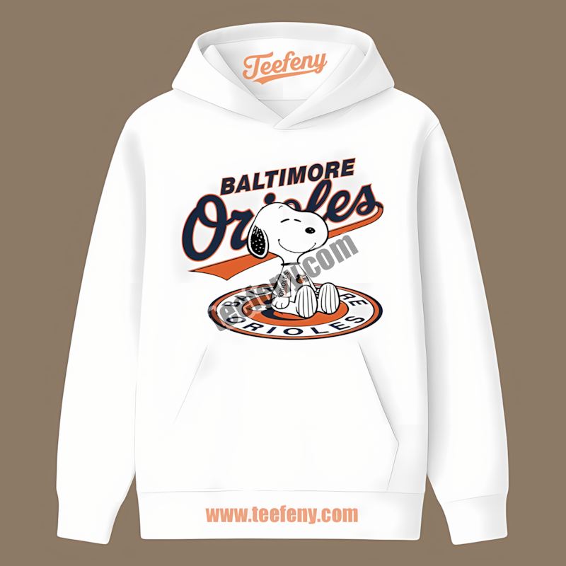 Snoopy Tattoo Logo On Arm Baltimore Orioles Throwback Hoodie Snoopy Tattoo Logo On Arm Baltimore Orioles Throwback Hoodie