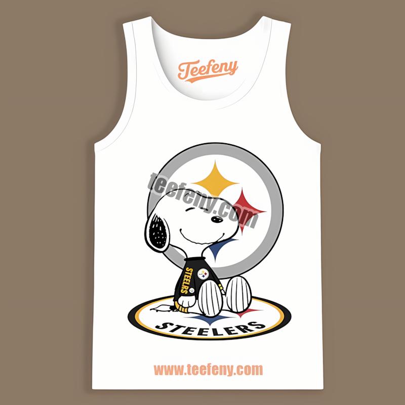 Snoopy Tattooed With Pittsburgh STanktoplers Logo Shirt Snoopy Tattooed With Pittsburgh STanktoplers Logo Shirt