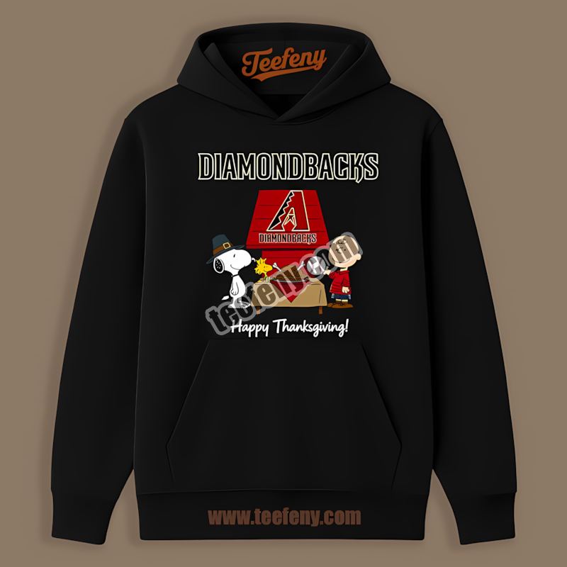 Snoopy Thanksgiving Arizona Diamondbacks Sports Hoodie Snoopy Thanksgiving Arizona Diamondbacks Sports Hoodie