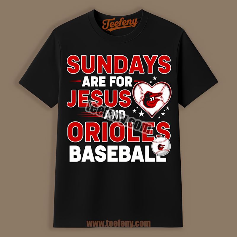 Sundays Are For Jesus And Baseball Atlanta Braves Slim Fit Shirt