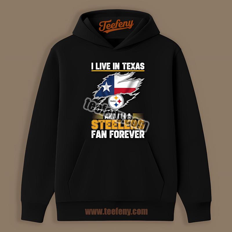 Texas Fan Forever Supports Pittsburgh SHoodielers Shirt Texas Fan Forever Supports Pittsburgh SHoodielers Shirt