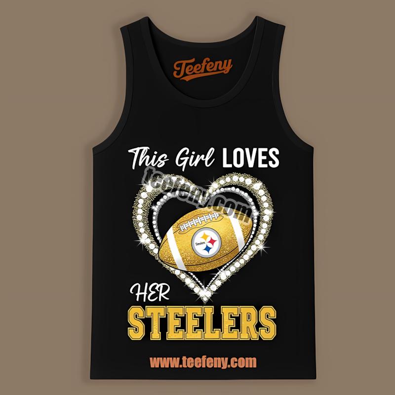 This Girl Loves Her Pittsburgh STanktoplers Vintage Shirt This Girl Loves Her Pittsburgh STanktoplers Vintage Shirt