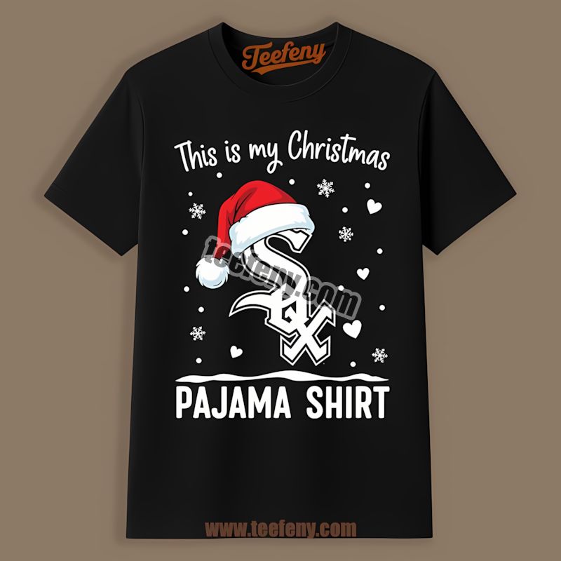 This Is My Chicago White Sox Christmas Pajama Shirt