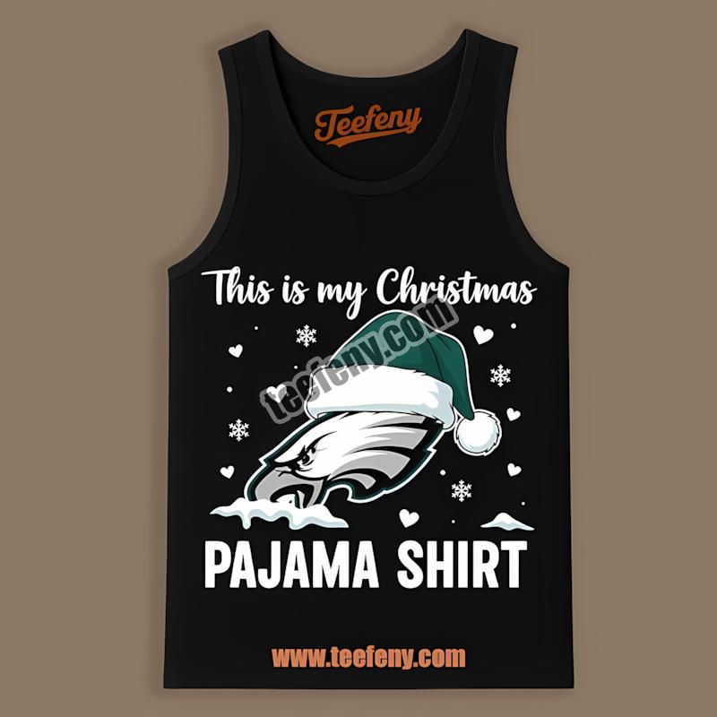 This Is My Philadelphia Eagles Christmas Pajama Tanktop This Is My Philadelphia Eagles Christmas Pajama Tanktop