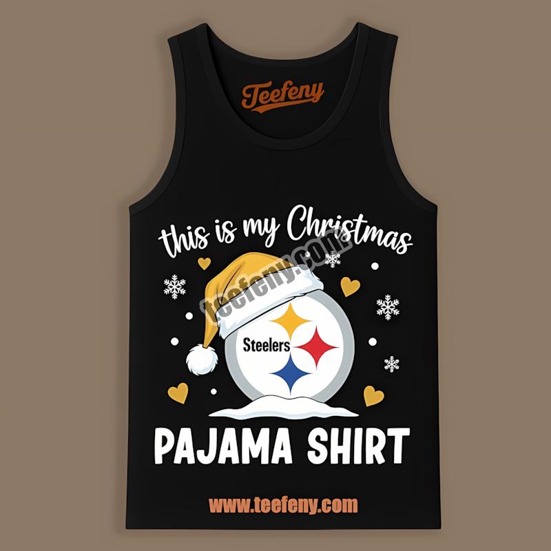 This Is My Pittsburgh STanktoplers Christmas Pajama Shirt This Is My Pittsburgh STanktoplers Christmas Pajama Shirt