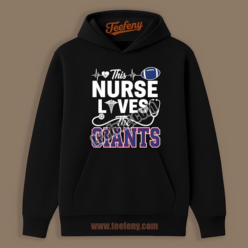 This Nurse Loves New York Giants Trendy Hoodie This Nurse Loves New York Giants Trendy Hoodie