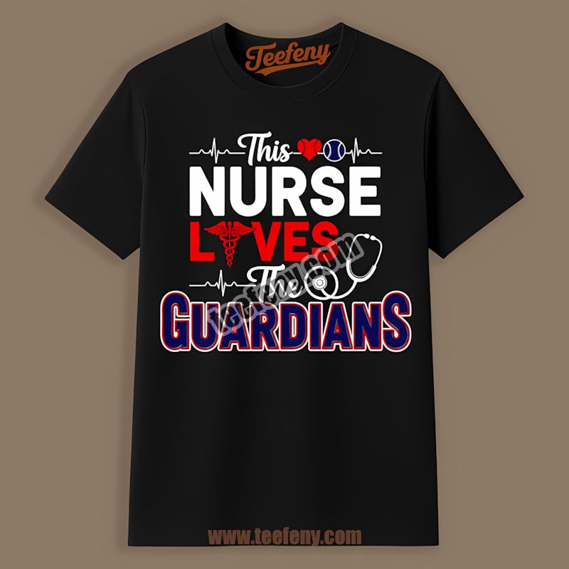This Nurse Loves The Cleveland Guardians Unisex Shirt