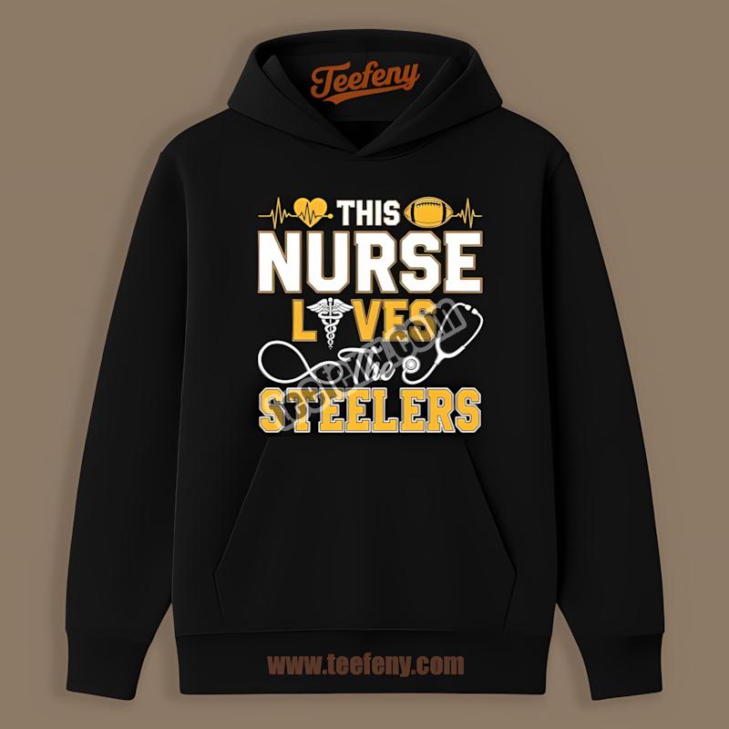 This Nurse Loves The Pittsburgh SHoodielers Graphic Shirt This Nurse Loves The Pittsburgh SHoodielers Graphic Shirt