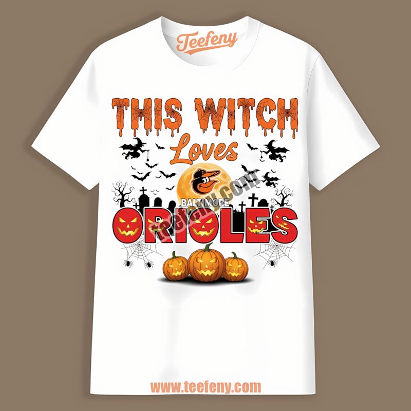 This Witch Loves Atlanta Braves Halloween Sports Shirt