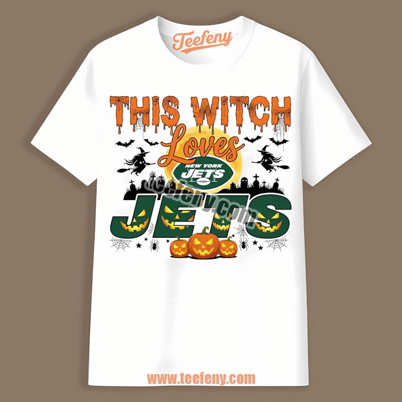 This Witch Loves New York Giants Halloween Classic Shirt