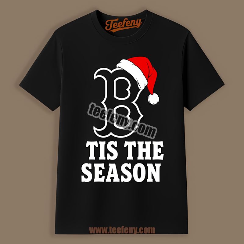 Tis The Season Christmas Boston Red Sox Soft Shirt