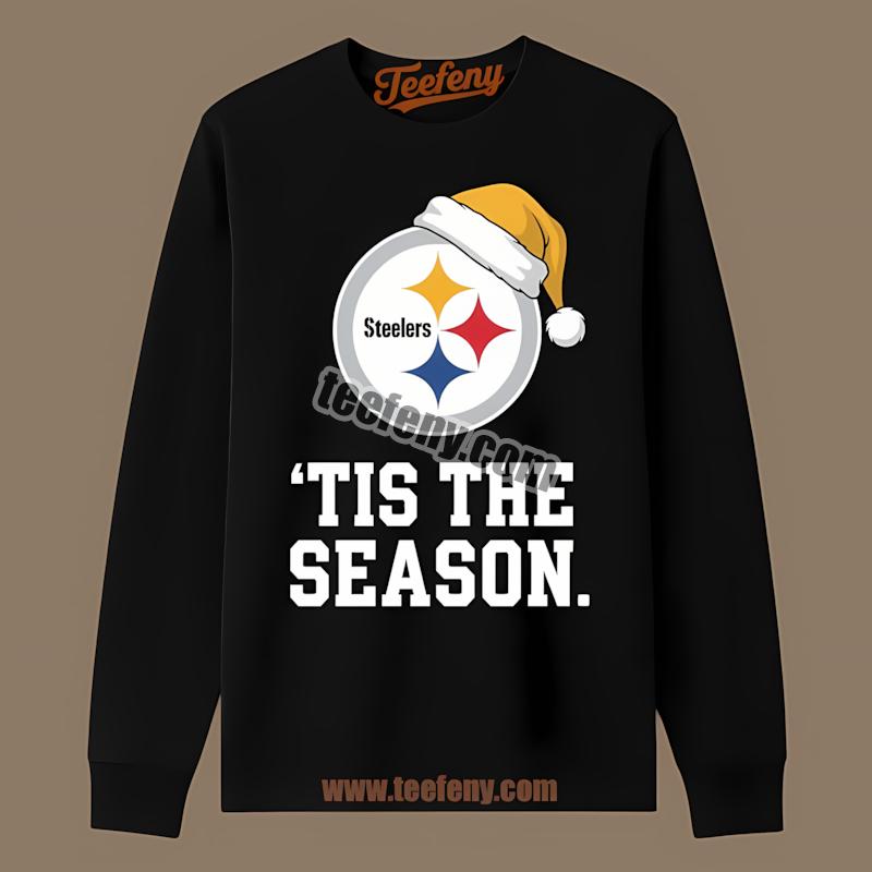 Tis The Season For Pittsburgh SLong Sleevelers Christmas Shirt Tis The Season For Pittsburgh SLong Sleevelers Christmas Shirt