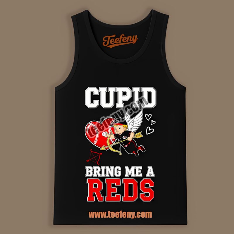 Valentines Cupid Bring Me A Cincinnati Reds Fan Soft Tanktop Valentines Cupid Bring Me A Cincinnati Reds Fan Soft Tanktop