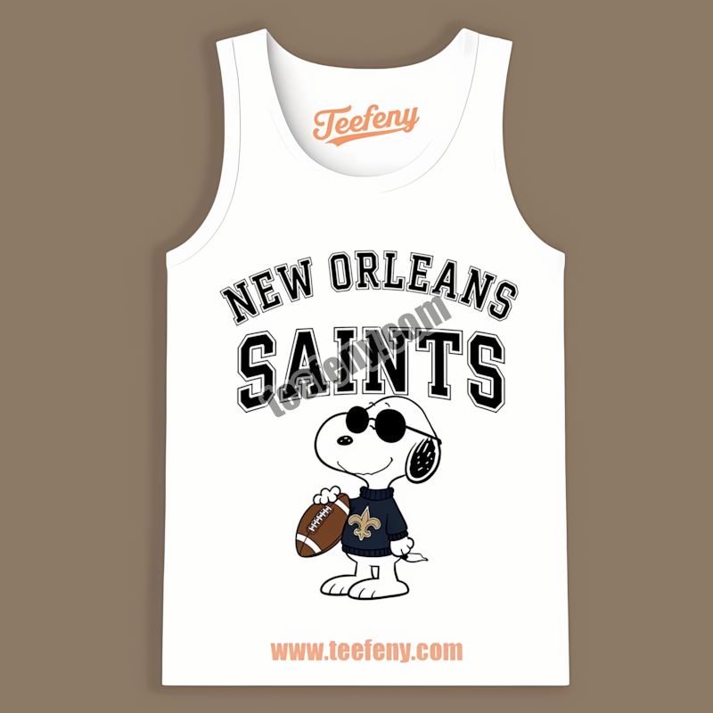 Vs Cool Snoopy New Orleans Saints Color Tanktop Vs Cool Snoopy New Orleans Saints Color Tanktop