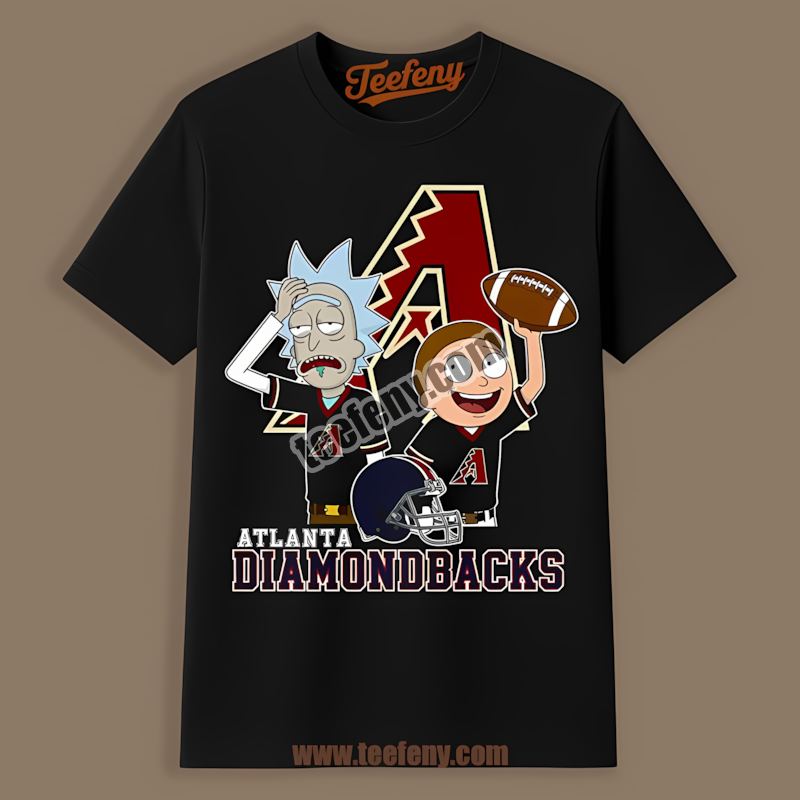 Vs Rick And Morty Arizona Diamondbacks Cotton Shirt