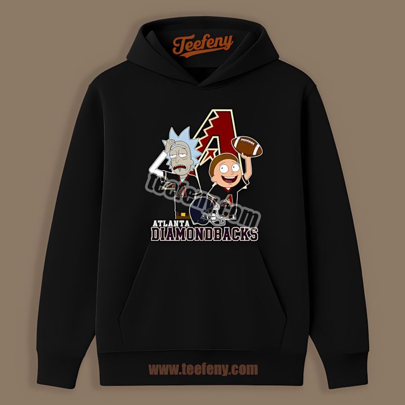 Vs Rick And Morty Arizona Diamondbacks Cotton Hoodie Vs Rick And Morty Arizona Diamondbacks Cotton Hoodie
