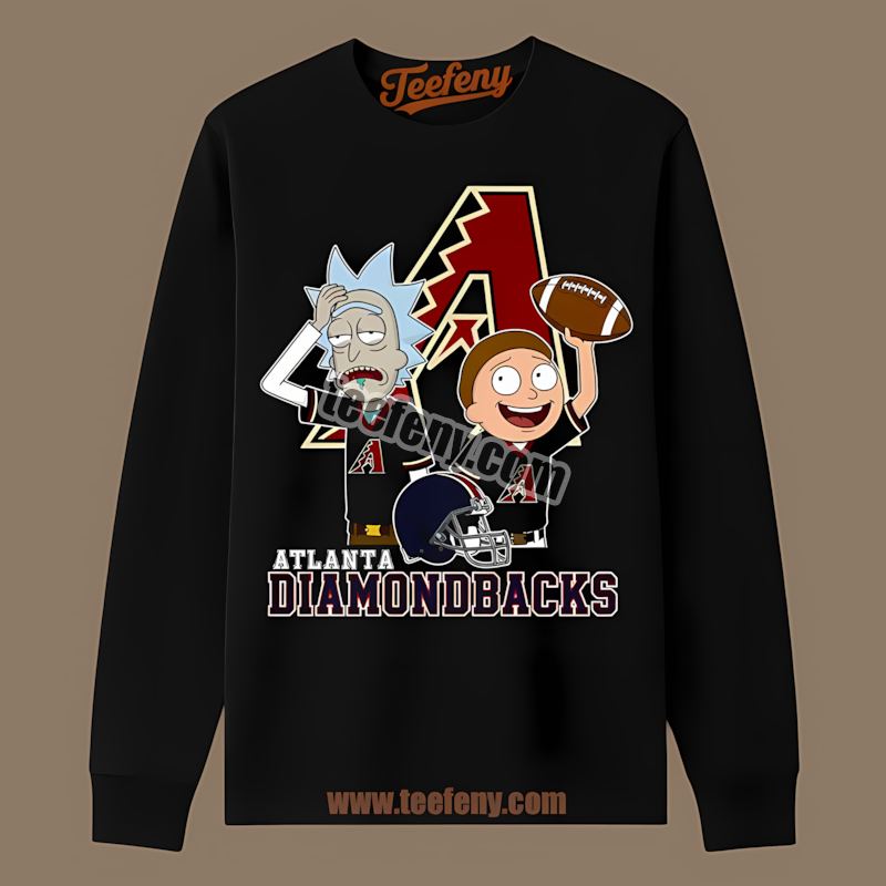 Vs Rick And Morty Arizona Diamondbacks Cotton Long Sleeve Vs Rick And Morty Arizona Diamondbacks Cotton Long Sleeve